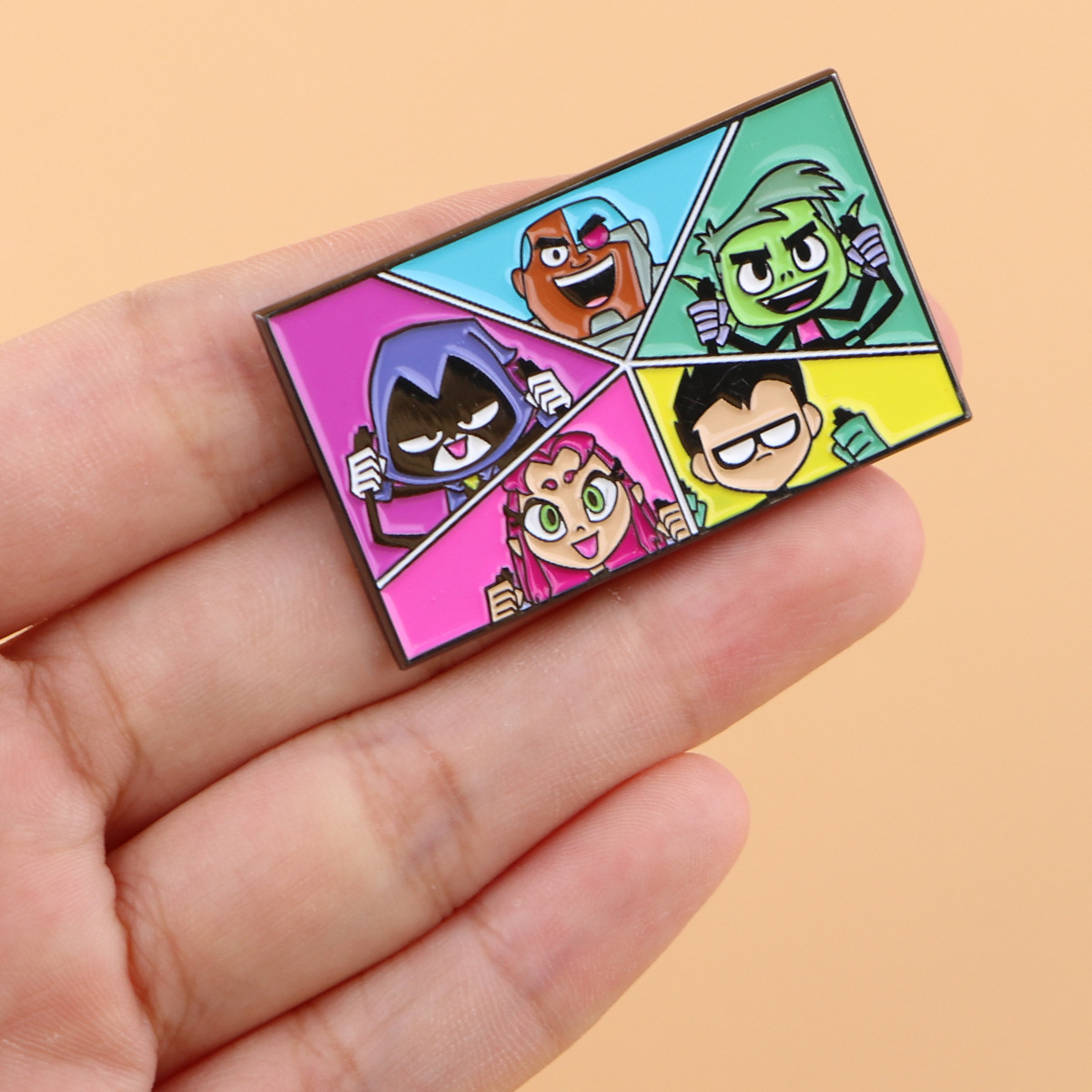 Men'S Accessories And Jewelry - New Teen Heroes Team Enamel Pin