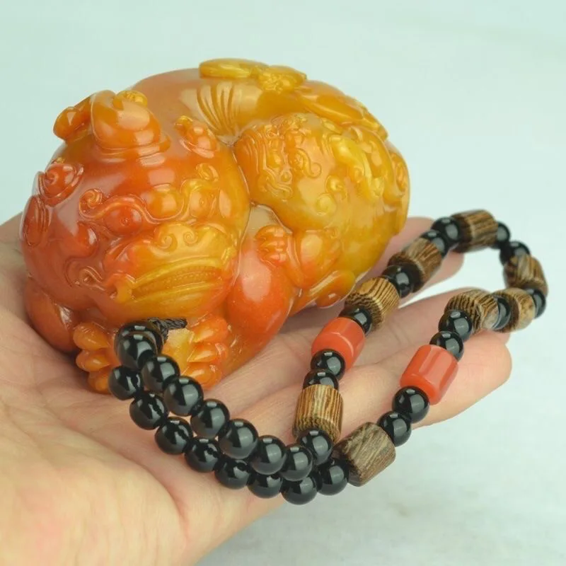 Men Accessories Wrist - Tự Nhiên Hoàng Longyu Pixiu Vòng