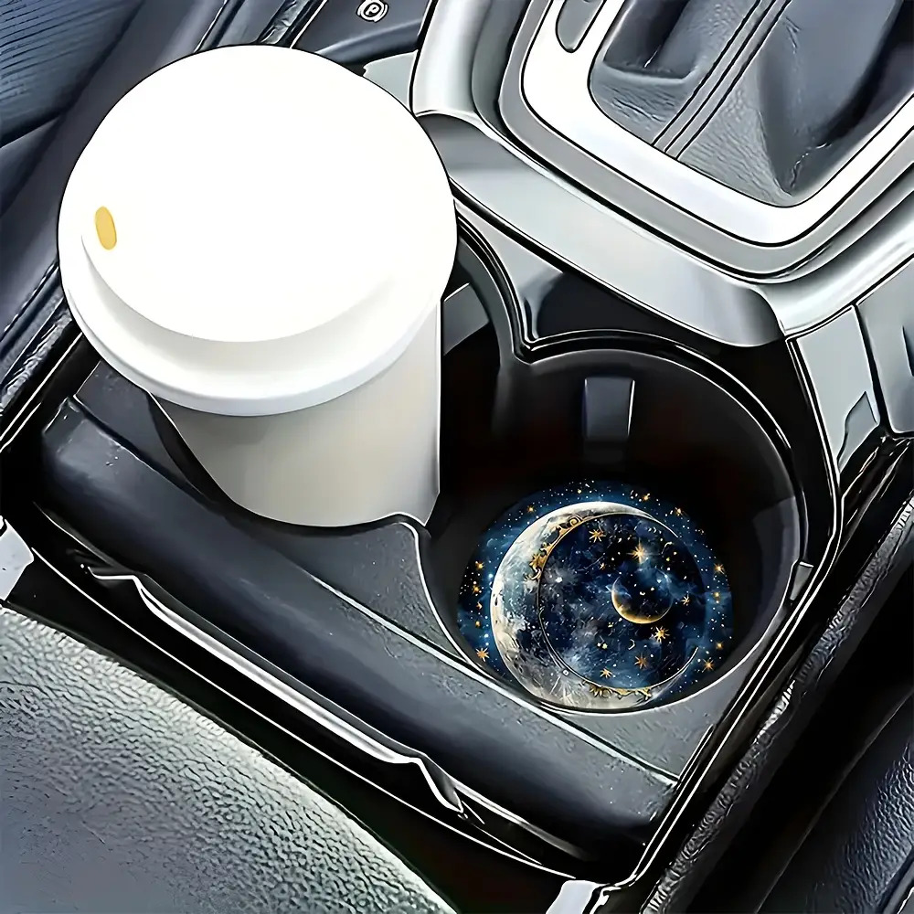 2pcs Starry Night Moon Car Cup - đánh giá và giá Men Accessories Ideas
