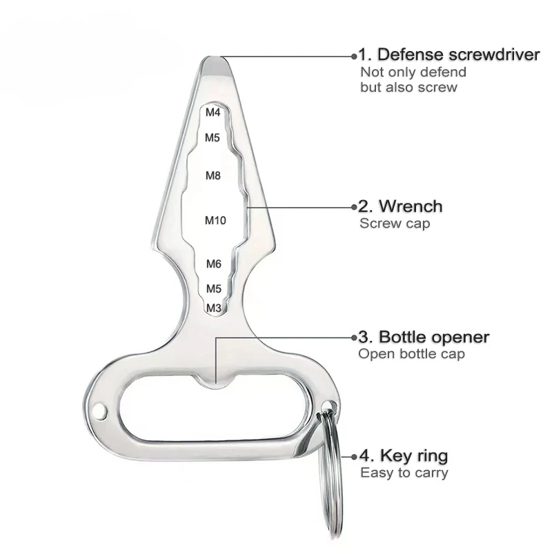 Outdoor EDC Survival Tool Pers - đánh giá và giá Keychain Multi Tool