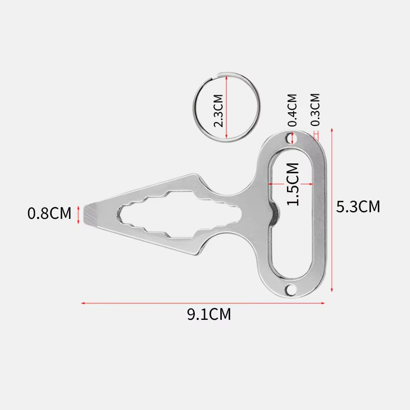 Outdoor EDC Survival Tool Pers - đánh giá và giá Keychain Multi Tool