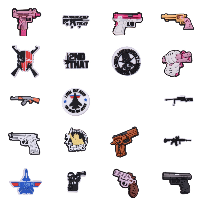 Gun Shoe Charms for Crocs Sand - đánh giá và giá Men'S Accessories Crocs
