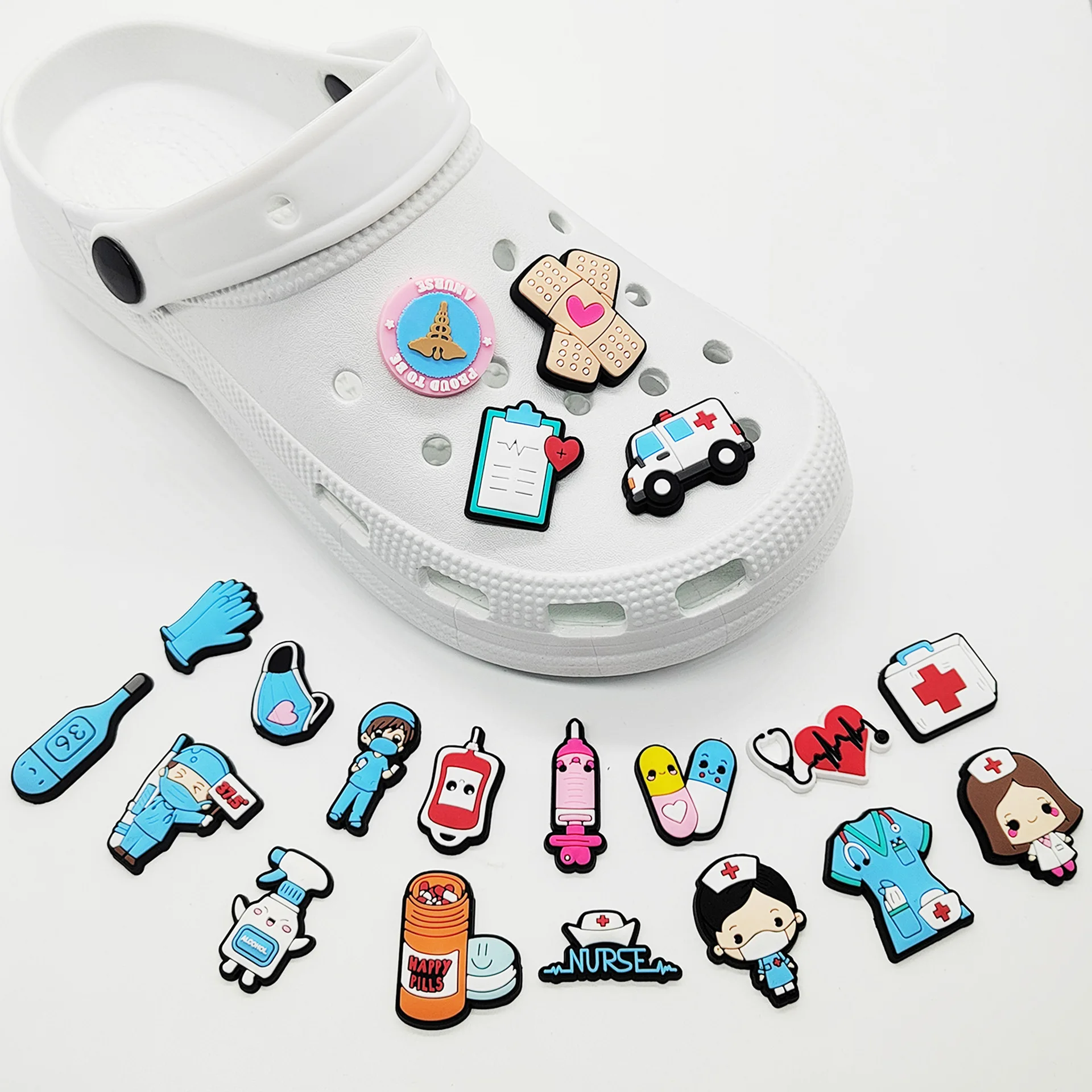 New 1pcs PVC Shoe Charms for C - đánh giá và giá Men'S Accessories Crocs