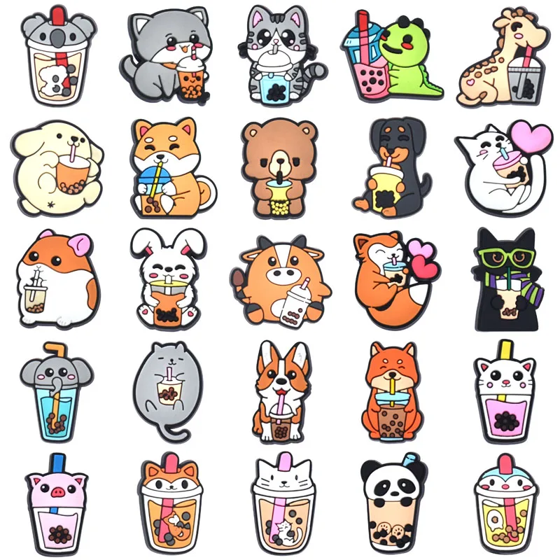 Fox Drinking Milk Tea Shoe Cha - đánh giá và giá Men'S Accessories Crocs