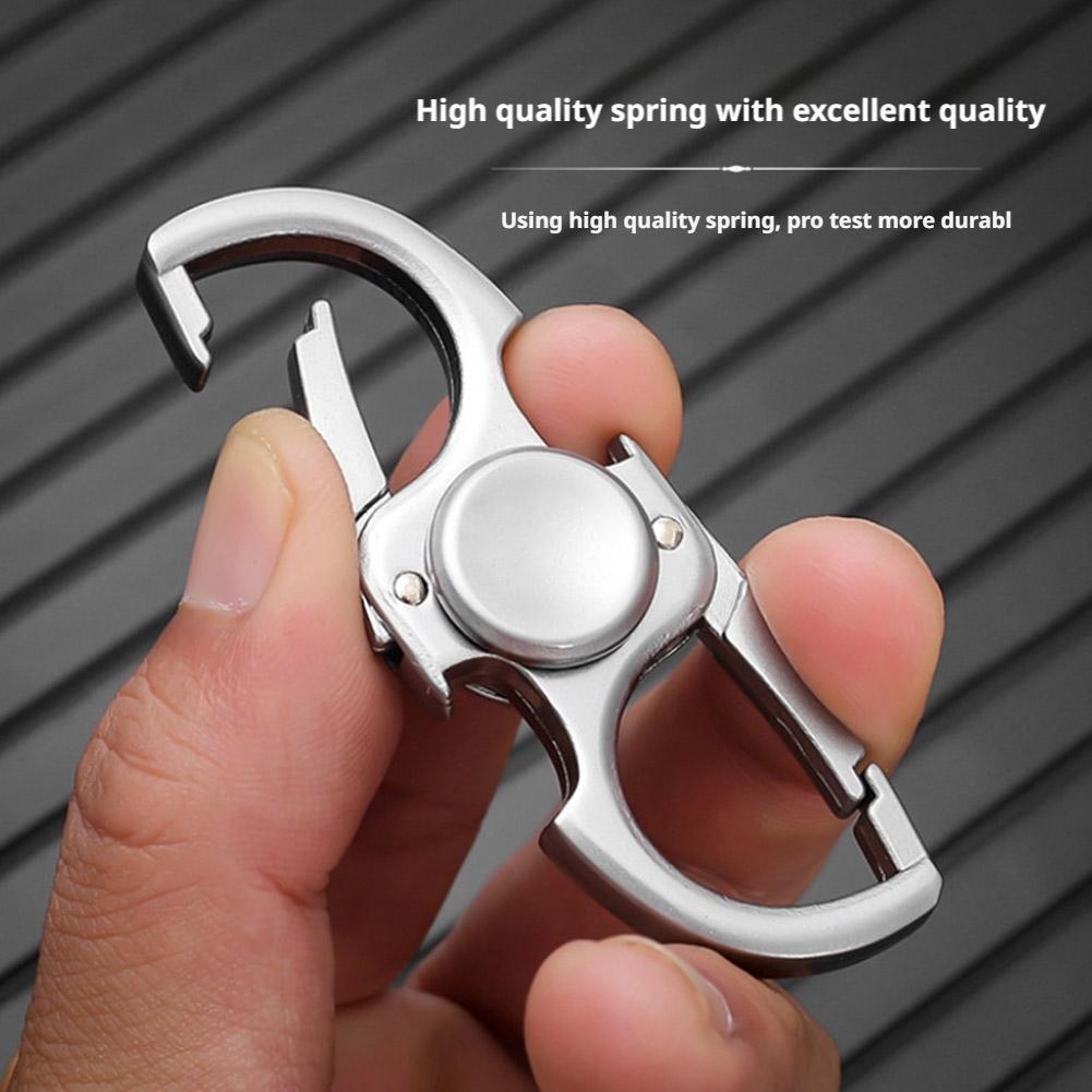 Metal Fidget Spinner Carabiner - đánh giá và giá Keychain Multi Tool
