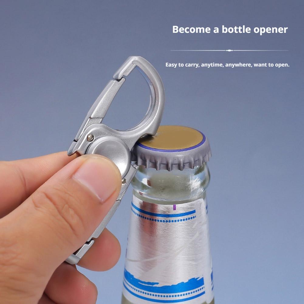 Metal Fidget Spinner Carabiner - đánh giá và giá Keychain Multi Tool