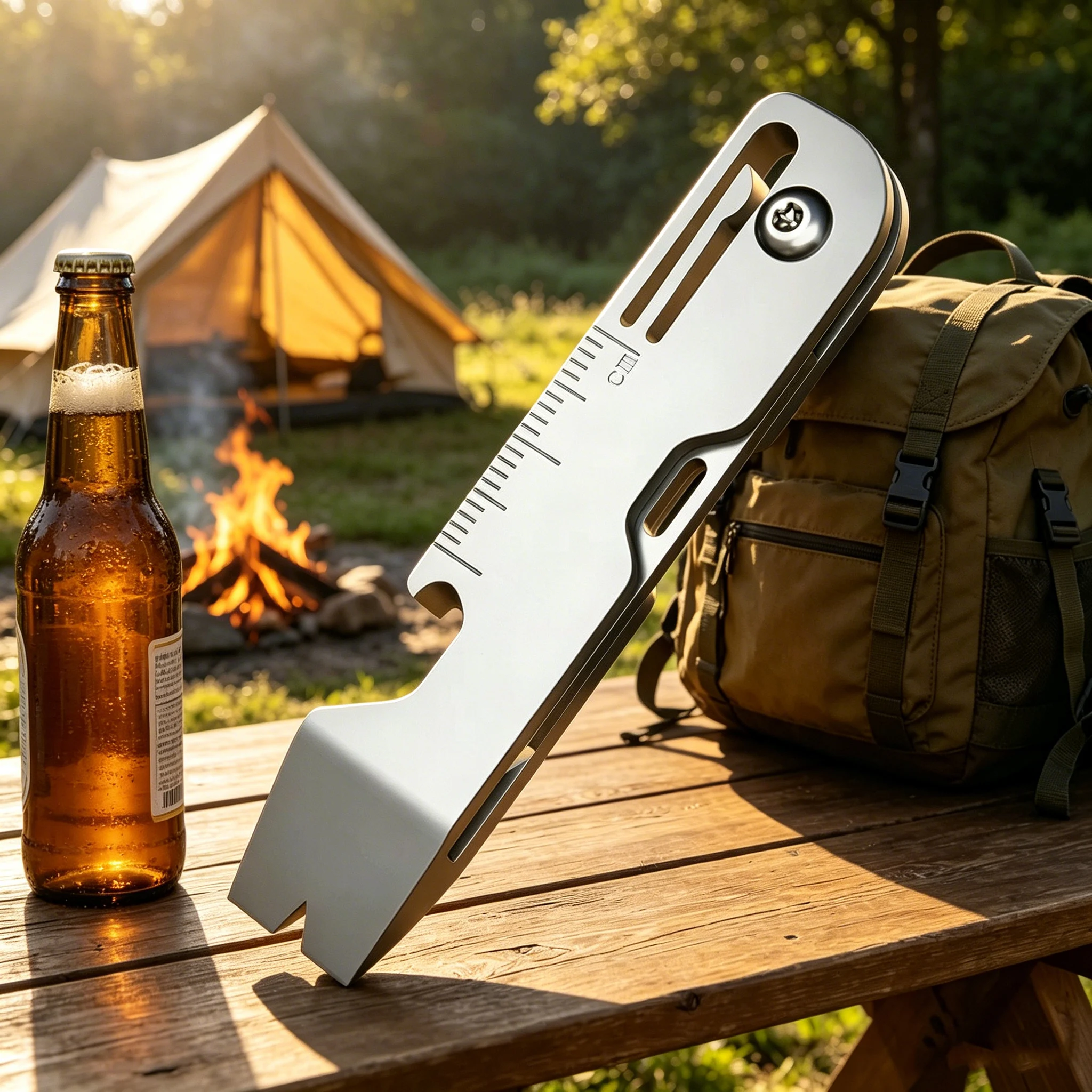 Titanium Alloy Multi-Function  - đánh giá và giá Keychain Multi Tool