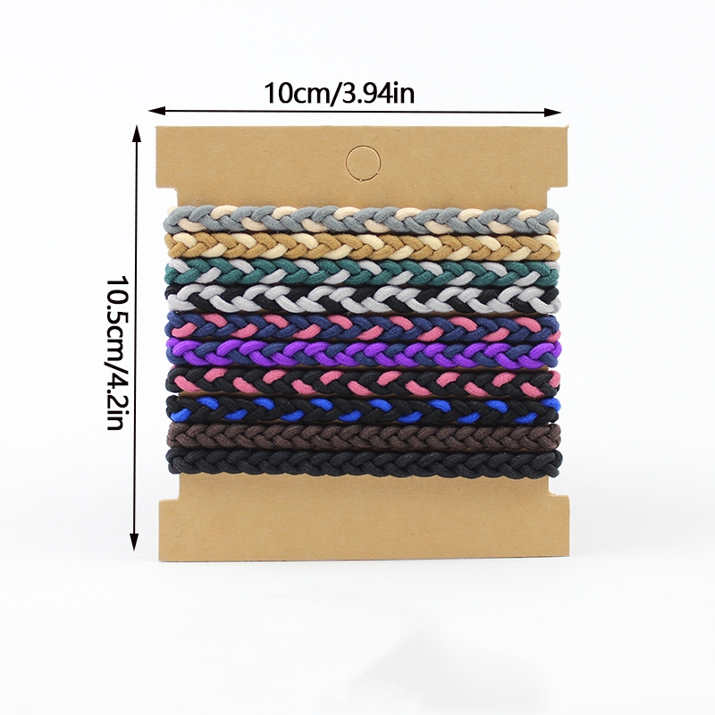 10pcs Boho Hair Ties Bracelets - đánh giá và giá Men Accessories Wrist