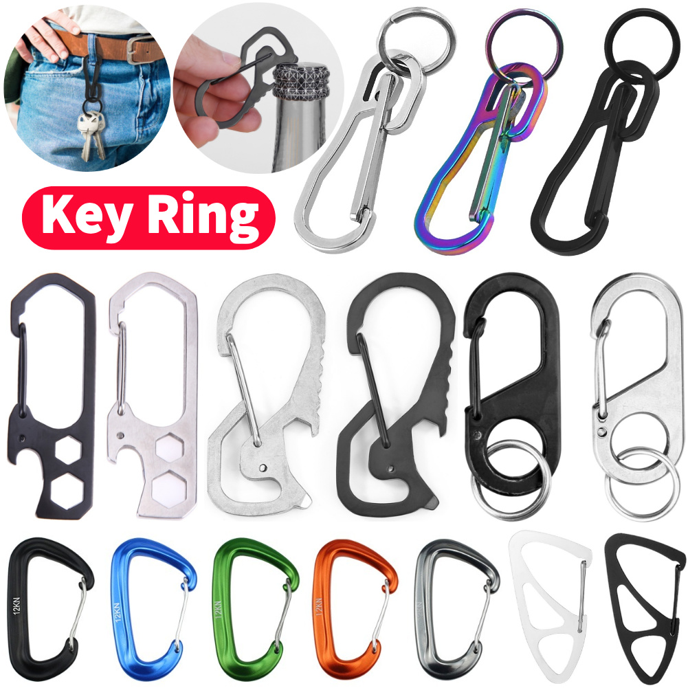 Key Ring Carabiner Outdoor Cli - đánh giá và giá Keychain Multi Tool