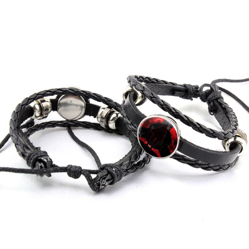 Anime Accessories Leather Brac - đánh giá và giá Men Accessories Wrist