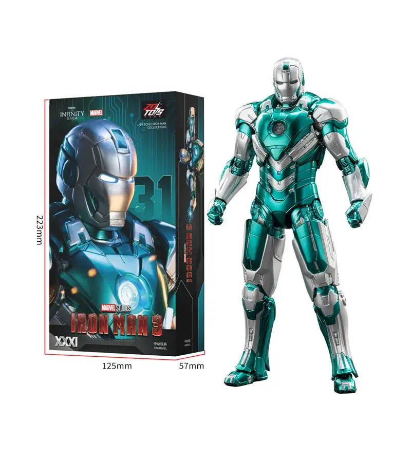ZD Toys The Avengers Iron Man  - đánh giá và giá Men Accessories Mk