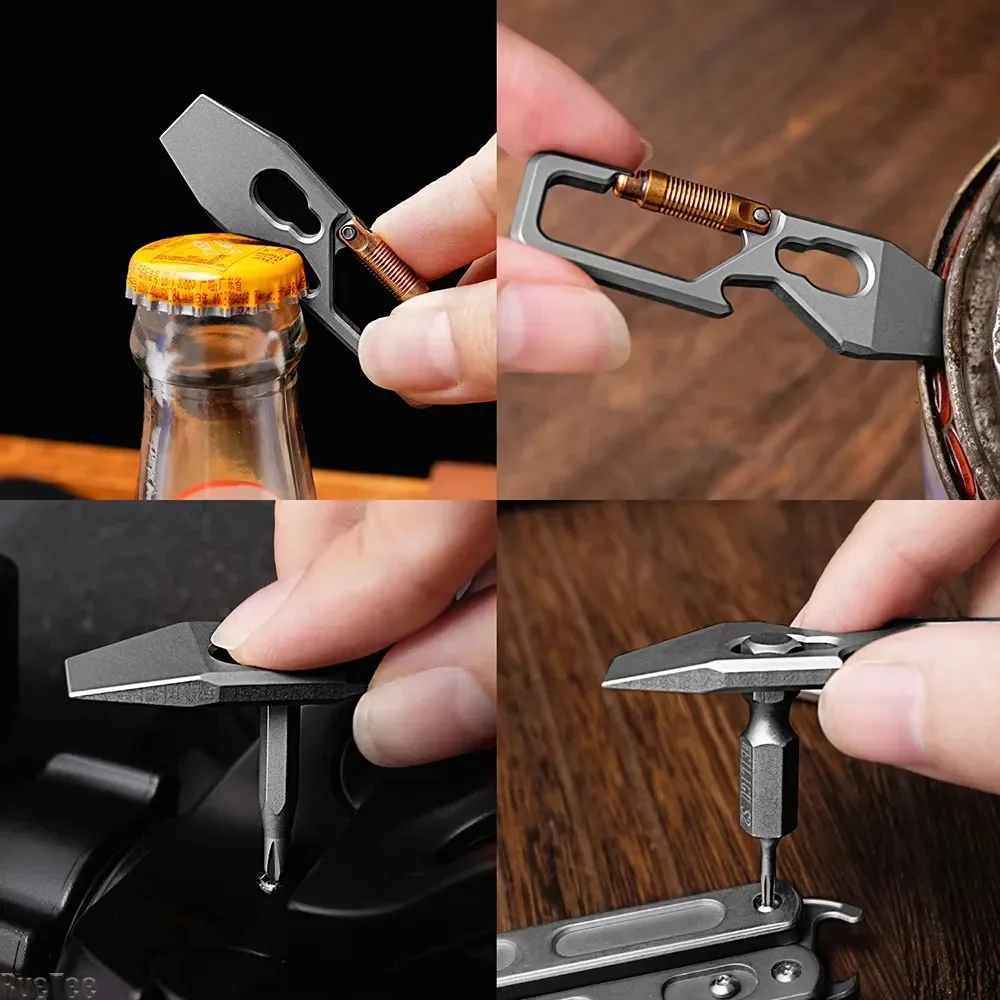 6cm 5-1 Multi-function Keychai - đánh giá và giá Keychain Multi Tool
